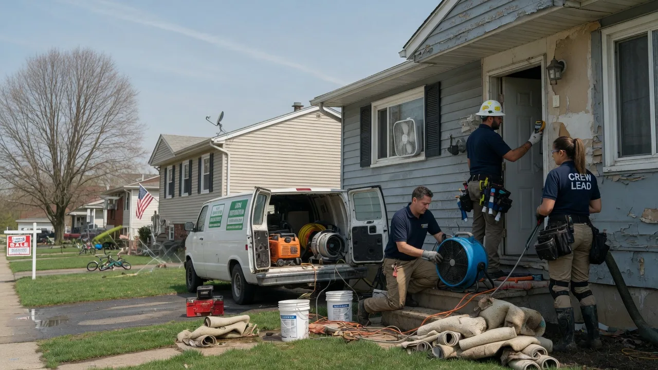 Flood Cleanup in New Brighton, PA near me